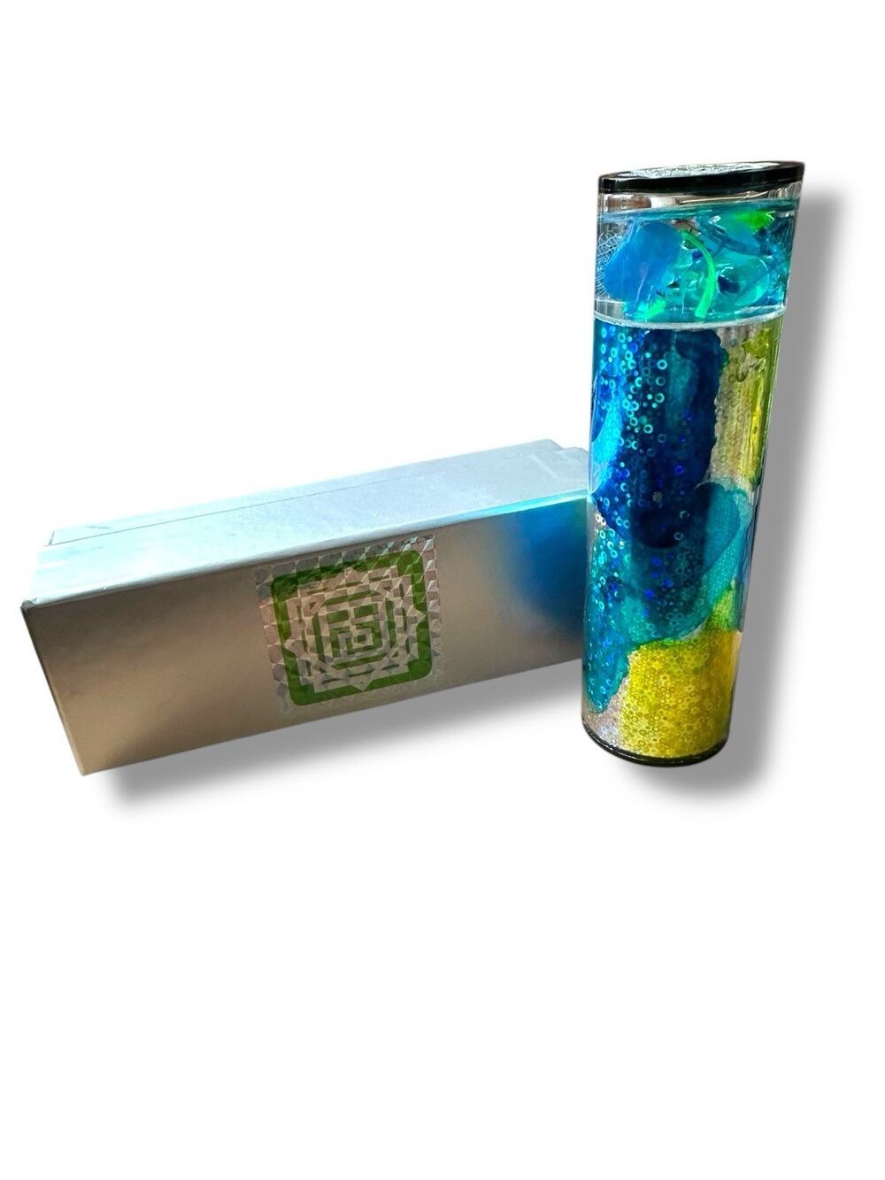 New Mikio Japan Handmade Acrylic Kaleidoscope Luminous Multi 3 Mirror 9 Point